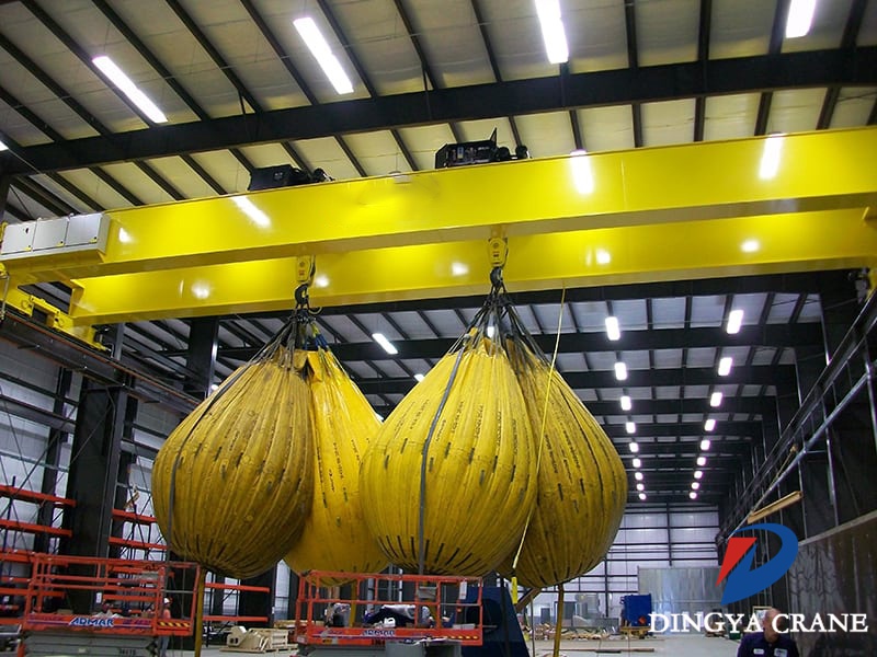 การส่งมอบเครนเหนือศีรษะขนาด 50/80 ตันถือเป็นปีใหม่ที่รุ่งเรืองของโรงงาน DINGYA