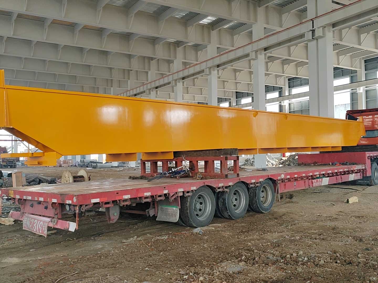 Implementation of 200t Euro Overhead Crane with Electric Hoist and Winch in a Steel Factory in Russia in 2024